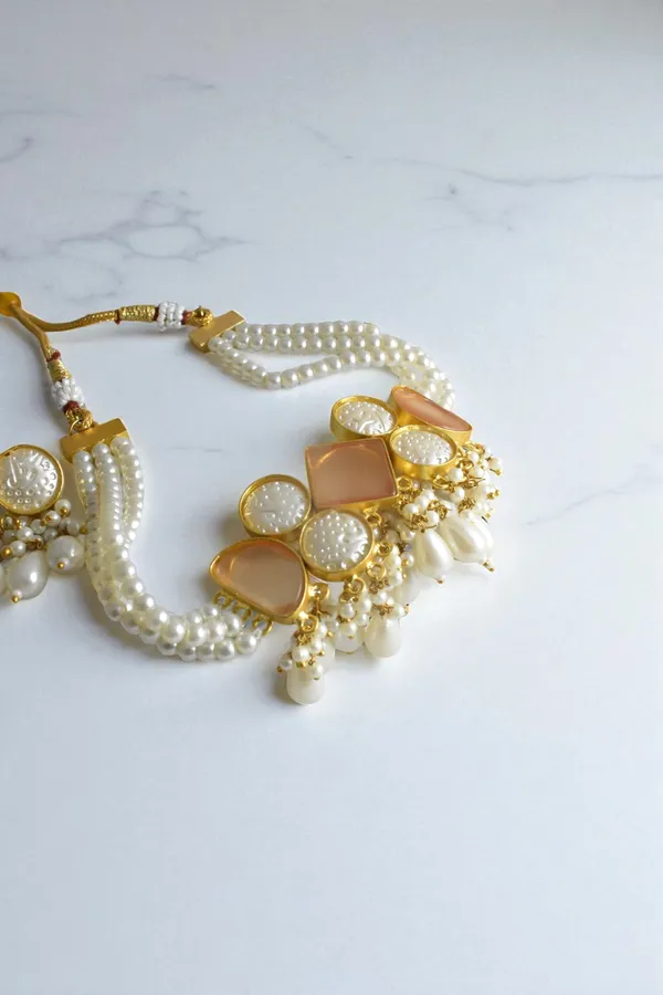 Latest_Designer_Choker_Necklace_Set_With_Earring_for_her