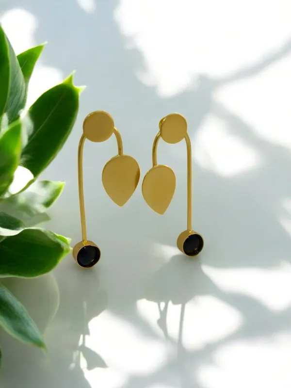 Latest_Stone_Based_Gold_Plated_Earring