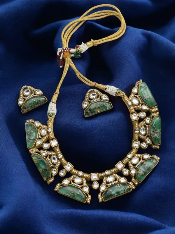 Premium_Latest_Designer_Semi_Precious_Stone_Necklace_Set
