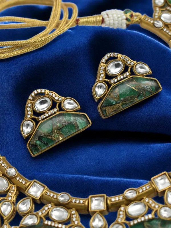Premium_Latest_Designer_Semi_Precious_Stone_Necklace_Set