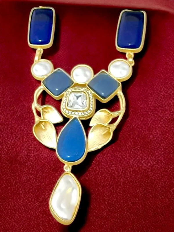 Premium_Quality_Semi_Precious_Stone_Necklace_set_with_Earring_Set_for_Women
