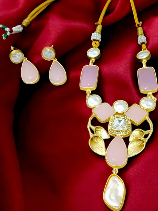 Premium_Quality_Semi_Precious_Stone_Necklace_set_with_Earring_Set_for_Women