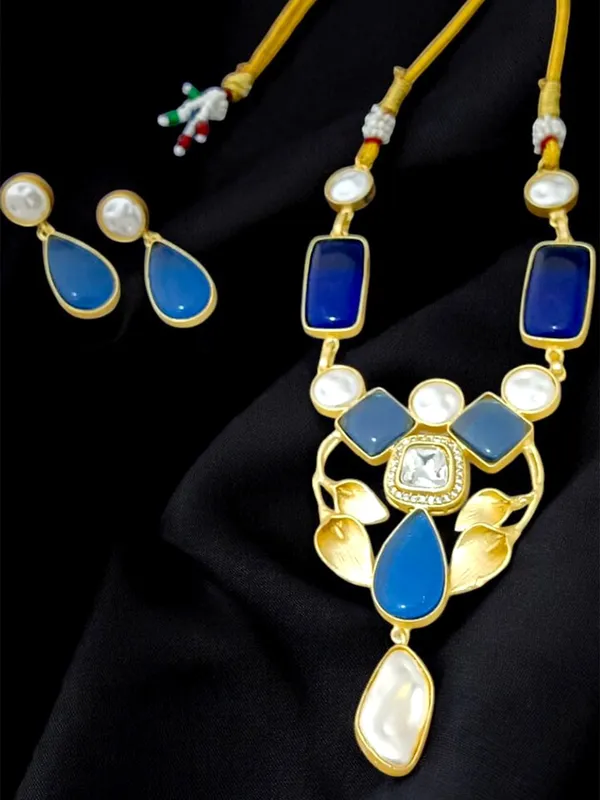 Premium_Quality_Semi_Precious_Stone_Necklace_set_with_Earring_Set_for_Women