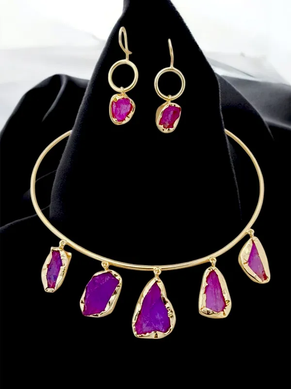 Premium_Quality_Semi_Precious_Stone_Necklace_set_with_Earring_Set_for_Women