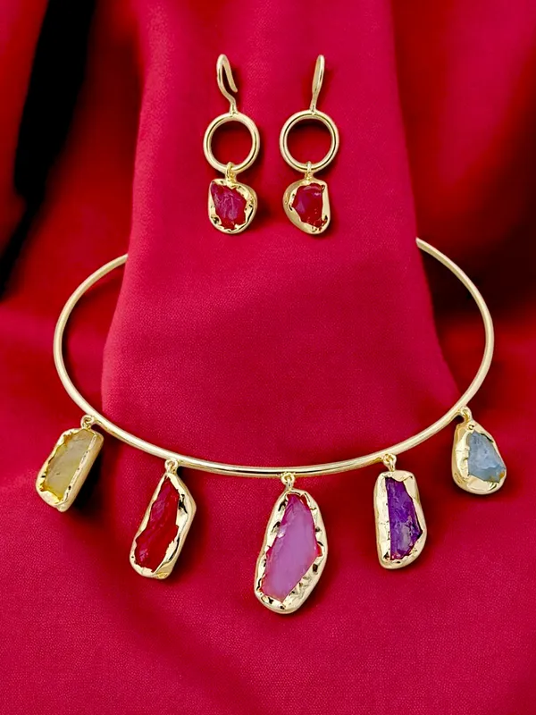 Premium_Quality_Semi_Precious_Stone_Necklace_set_with_Earring_Set_for_Women