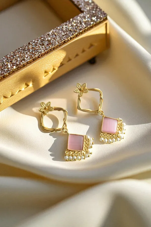 Royal_Rani_Pink__Elegant_Earring_For_Her_