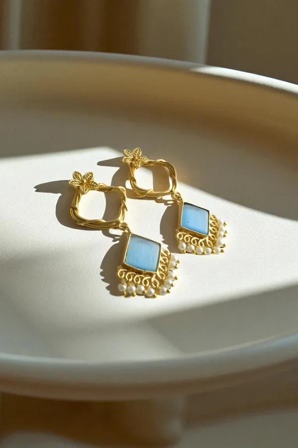 Royal_Teal_Sky_Elegant_Earring_For_Her_