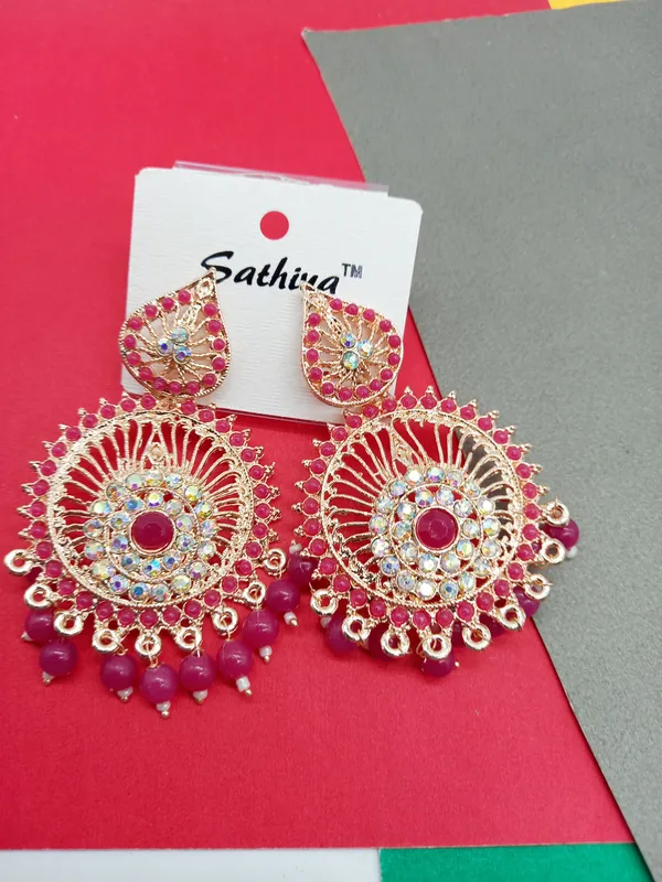 Trendy_Design_Rani_Earring_For_Girls_And_Women