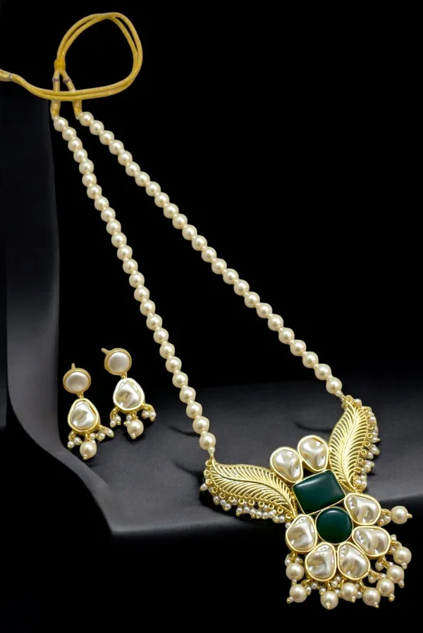 Trendy_Long_Peral_Necklace_Set