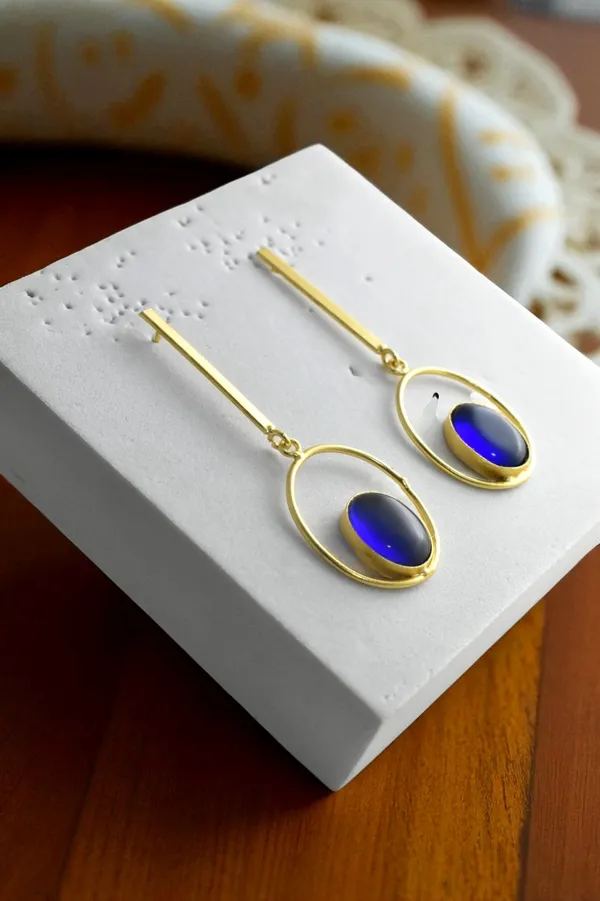 Trendy_Premium_Blue_Stone_Based_Earring_for_Her