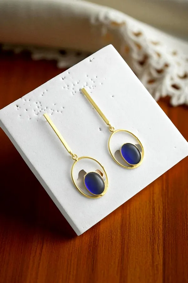 Trendy_Premium_Blue_Stone_Based_Earring_for_Her