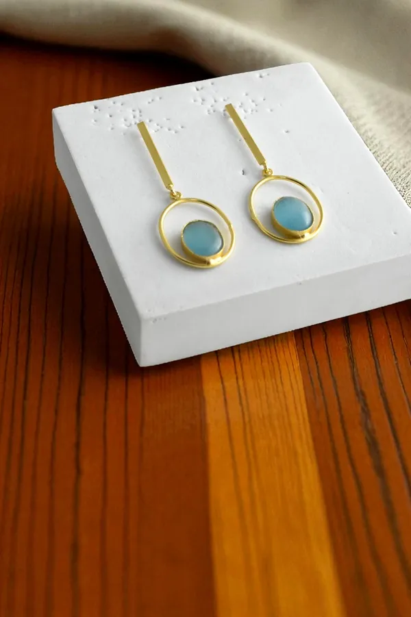 Trendy_Premium_Teal_Stone_Based_Earring_for_Her