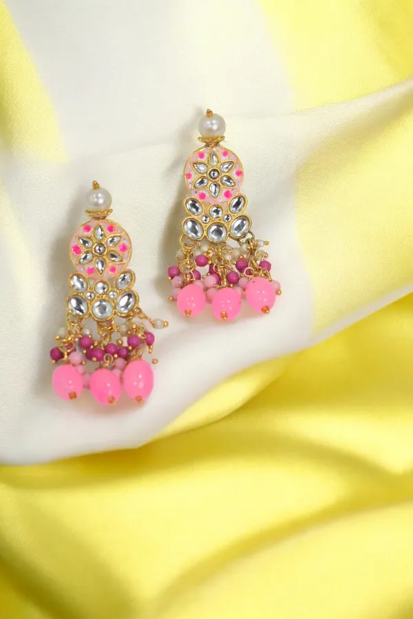 Baby_Pink_Choker_Necklace_Set_and_Earrings