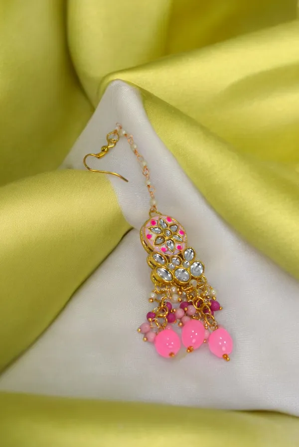Baby_Pink_Choker_Necklace_Set_and_Earrings