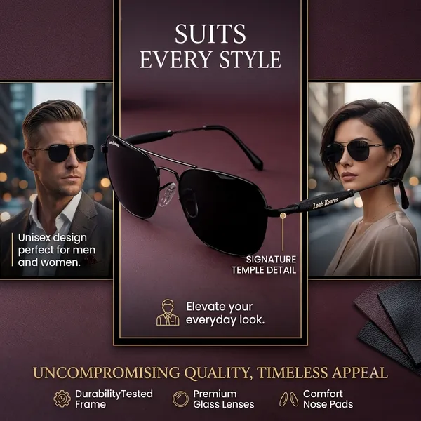 LOUIS_KOUROS_Black_Tigor_Mirrored,_Night_Vision,_Toughened_Glass_Lens,_UV_Protection_Rectangular,_Wayfarer,_Retro_Square_Sunglasses_(57)_(For_Men_&_Women,_Black)