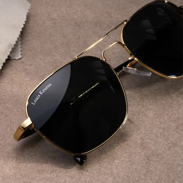 LOUIS_KOUROS_Black_Tigor_Mirrored,_Night_Vision,_Toughened_Glass_Lens,_UV_Protection_Rectangular,_Wayfarer,_Retro_Square_Sunglasses_(57)_(For_Men_&_Women,_Black)