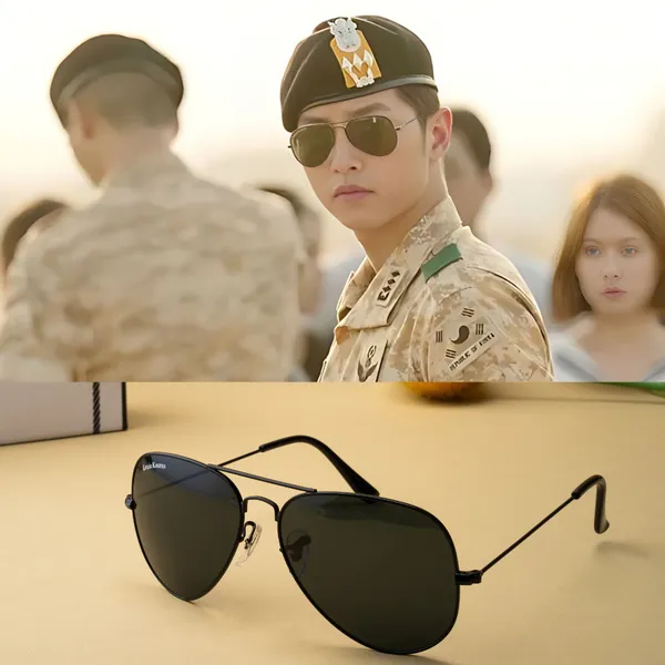 LOUIS_KOUROS__Black_Armstoner_Mirrored(Glass),_UV_Protection,_Toughened_Glass_Lens,_UV_Protection,_Night_Vision,_Aviator_Sunglasses_(62)__(For_Men_&_Women,_Black)