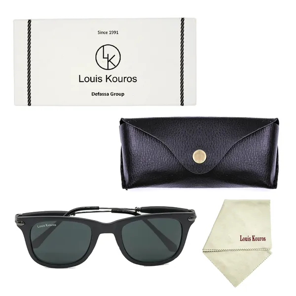 LOUIS_KOUROS__Black_Buloster_Mirrored,_UV_Protection,_Night_Vision,_Toughened_Glass_Lens,_UV_Protection,_Riding_Glasses,_Retro_Square,_Wayfarer_Sunglasses_(52)__(For_Men_&_Women,_Black)
