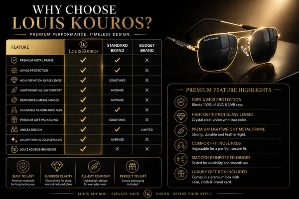 LOUIS_KOUROS_Black_Tigor_Mirrored,_Night_Vision,_Toughened_Glass_Lens,_UV_Protection_Rectangular,_Wayfarer,_Retro_Square_Sunglasses_(57)_(For_Men_&_Women,_Black)