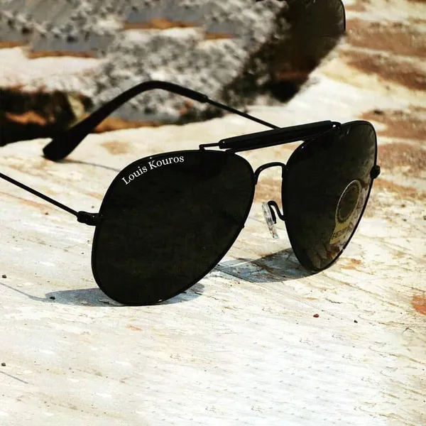LOUIS_KOUROS_Black_Novaper_Mirrored(Glass),_UV_Protection,_Toughened_Glass_Lens,_UV_Protection,_Night_Vision,_Aviator_Sunglasses_(62)__(For_Men_&_Women,_Black)