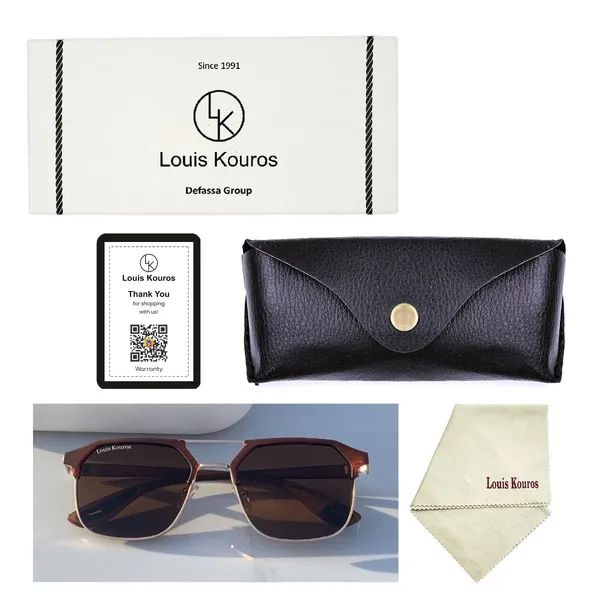 LOUIS_KOUROS__Brown_Milano_Polarized_Lens,_UV_Protection,_Night_Vision,_Rectangular,_Square,_Retro_Square,_Wayfarer_Sunglasses_(55)__(For_Men_&_Women,_Brown)