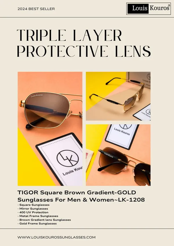 Louis_Kouros_Brown_Gradient_Tigor_Mirrored(Glass),_UV_Protection,_Toughened_Glass_Lens,_UV_Protection,_Night_Vision,_Riding_Glasses,Square,_Retro_Square,_Wayfarer_Sunglasses_(57)__(For_Men_&_Women,_Brown_Gradient)