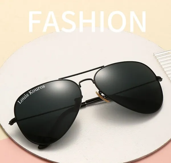 LOUIS_KOUROS__Black_Armstoner_Mirrored(Glass),_UV_Protection,_Toughened_Glass_Lens,_UV_Protection,_Night_Vision,_Aviator_Sunglasses_(62)__(For_Men_&_Women,_Black)