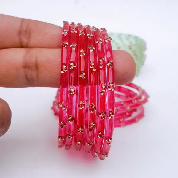 Laal_Amrood_Glass_Bangles_Set_For_Women_&_Girls_|_Stylish_&_Glossy_Finished_Glass_Bangles_|_Zircon_Stone_Women's_Bangles_|_Daily_Use/Office/Wedding_Bangles_-_Set_of_36
