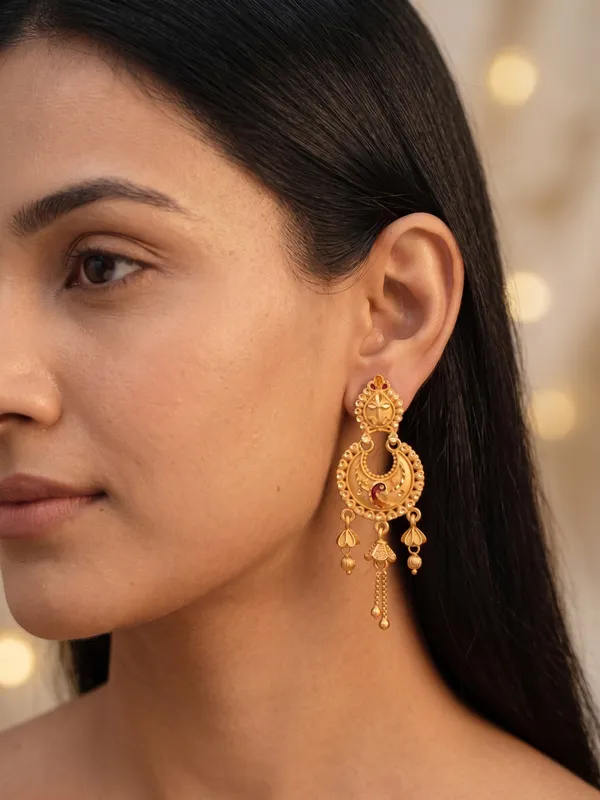 1gm_Gold_Plated_Peacock_Chandbali_Earrings_|_Vihal_Jewellery