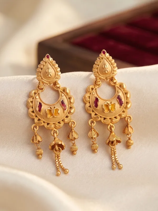 1gm_Gold_Plated_Traditional_Chandbali_Earrings_|_Vihal_Jewellery