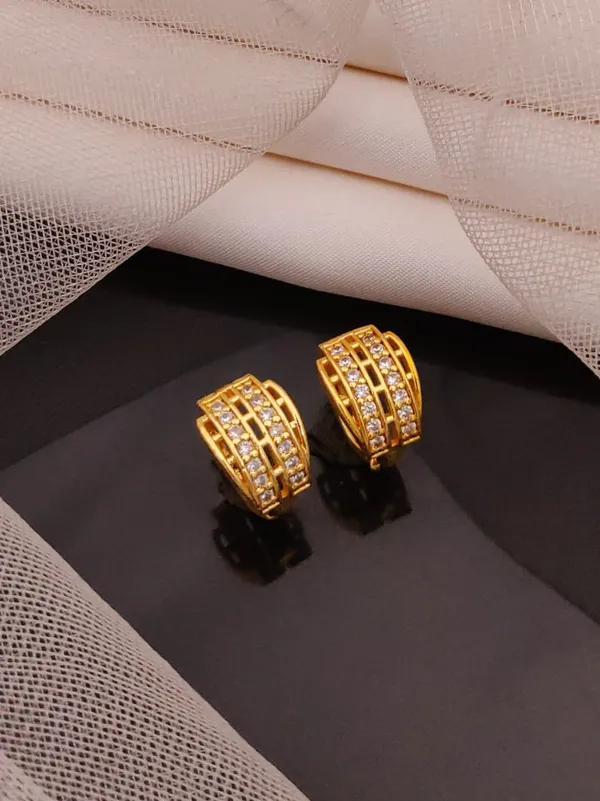 Gold_plated_Bali_Earrings_combo_of_3_Pairs
