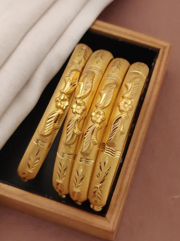 4_Pcs_Gabha_Gold_Bangles_Set_For_women