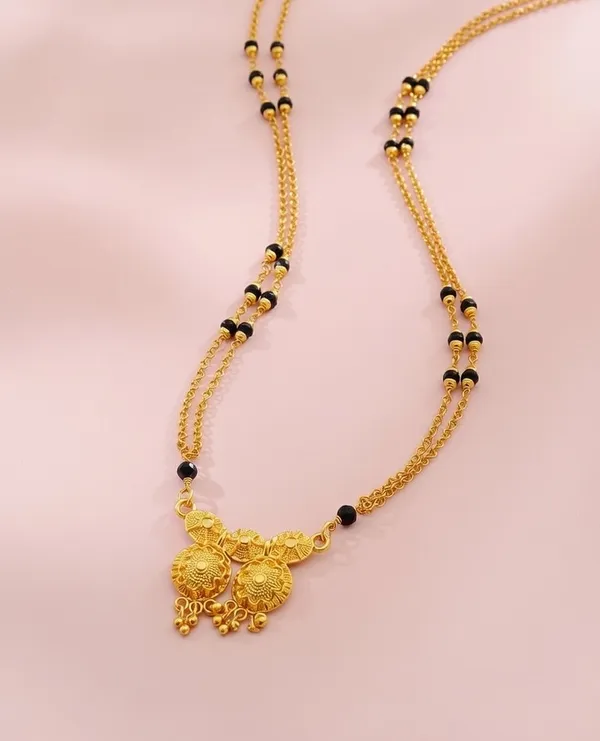 Antique_Finish_Gold-Plated_Double_Layer_Filigree_Necklace