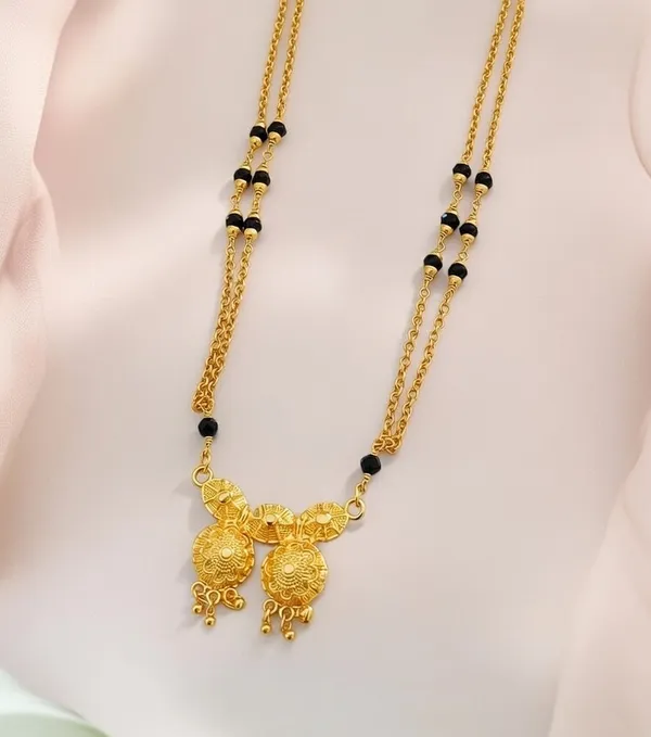 Antique_Finish_Gold-Plated_Double_Layer_Filigree_Necklace