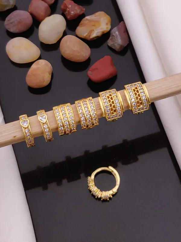 Gold_plated_Bali_Earrings_combo_of_3_Pairs