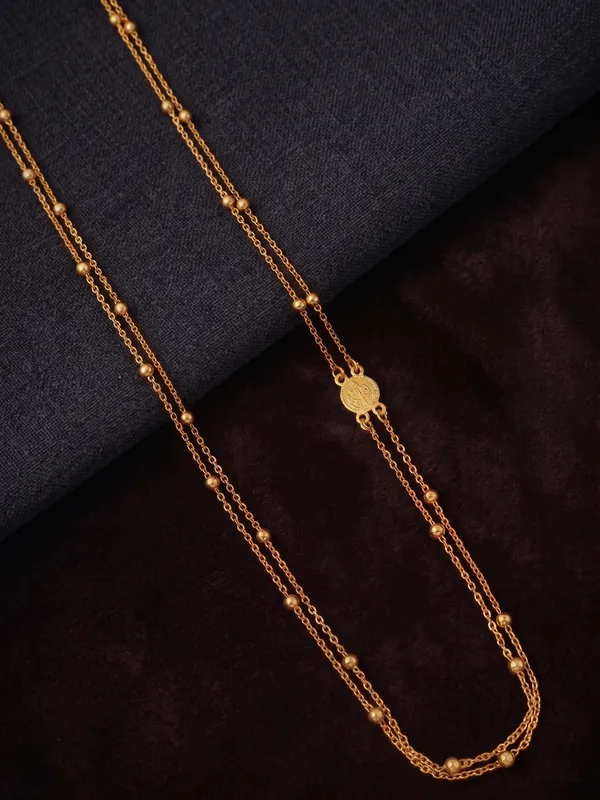Double-Layer_Gold_Beaded_Coin_Pendant_Necklace