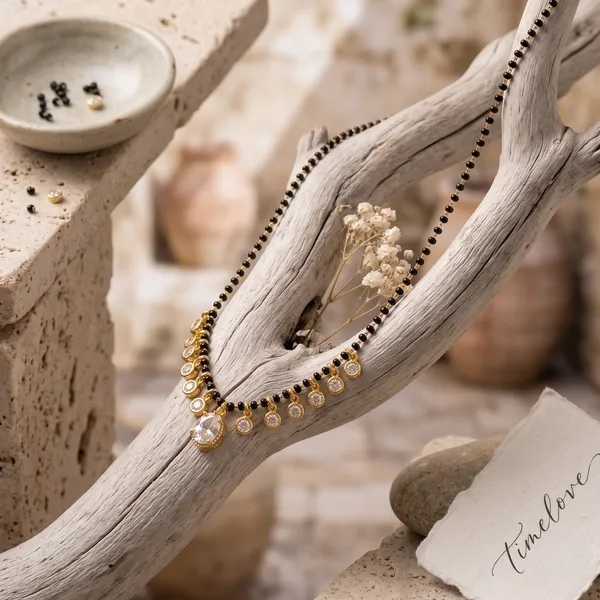 Elegant_Black_Beaded_Mangalsutra_with_Crystal_Drop_Pendant_|_VIHAL_JEWELLERY