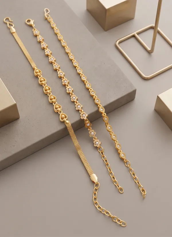 Elegant_Gold-Plated_Bracelet_Combo_for_Women_–_Set_of_3_Adjustable_Fancy_Hand_Chains