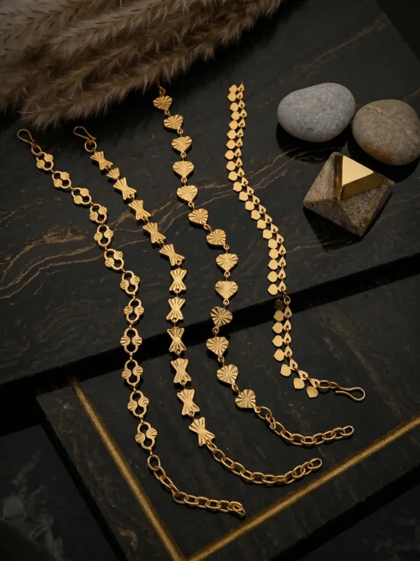 Elegant_Gold-Toned_Bracelet_Collection
