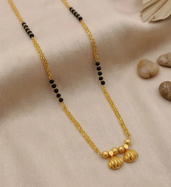 Elegant_Golden_Wati_Mangalsutra_with_Black_Beads_and_Double_Chain