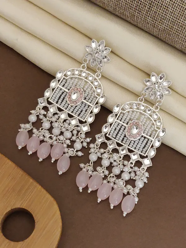 Exquisite_Silver-Plated_Kundan_&_Pearl_Dangler_Earrings_with_Baby_Green_Bead