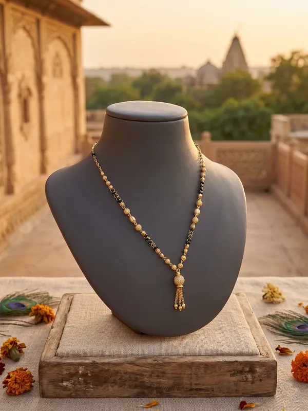 Gold_Plated_Beaded_Mangalsutra_Necklace_with_Stone-Encrusted_Tassel_Pendant
