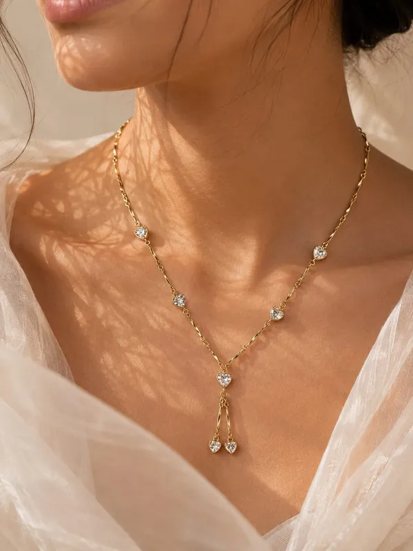 Gold_Plated_Heart_Pendant_Necklace_for_Women_|_CZ_Heart_Stone_Long_Necklace_|_Elegant_Daily_Wear_&_Party_Jewellery