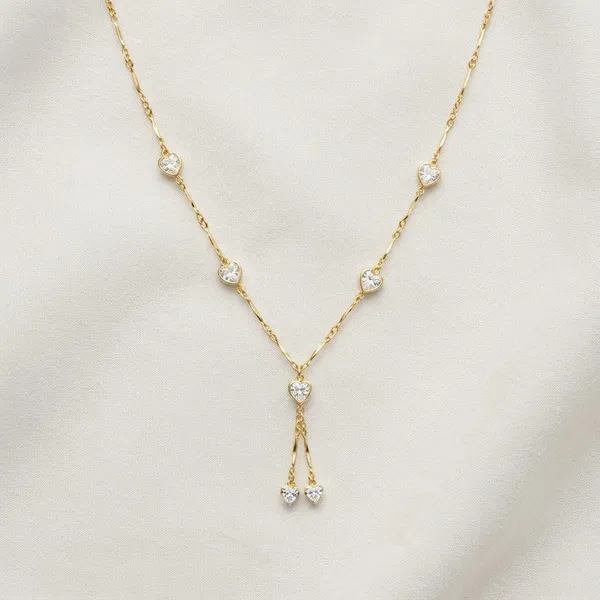 Gold_Plated_Heart_Pendant_Necklace_for_Women_|_CZ_Heart_Stone_Long_Necklace_|_Elegant_Daily_Wear_&_Party_Jewellery