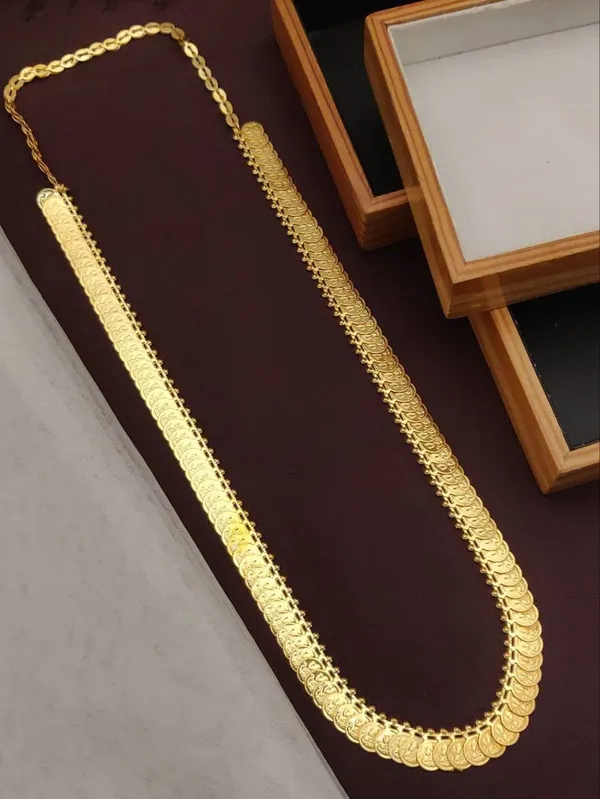 Gold_Plated_Lakshmi_Coin_Chain_Necklace