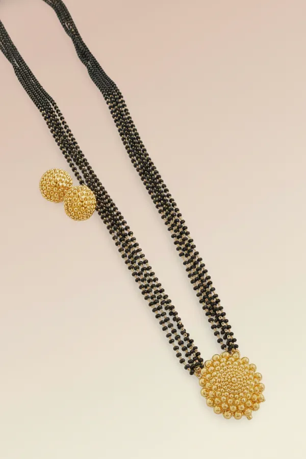 Gold-Plated_Long_Mangalsutra_Set_with_Matching_Stud_Earrings
