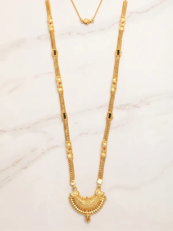 Long_Necklace_with_Traditional_Crescent_Pendant_|_30-Inch_Matte_Finish_
