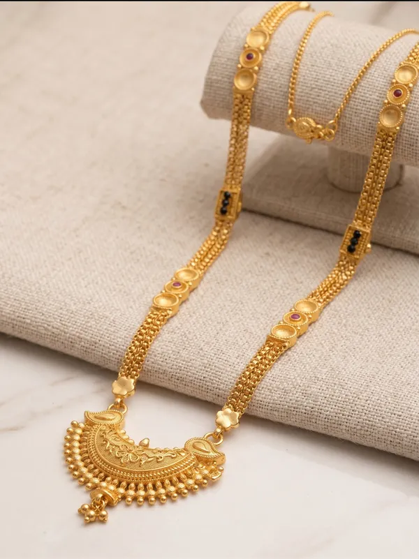 Long_Necklace_with_Traditional_Crescent_Pendant_|_30-Inch_Matte_Finish_