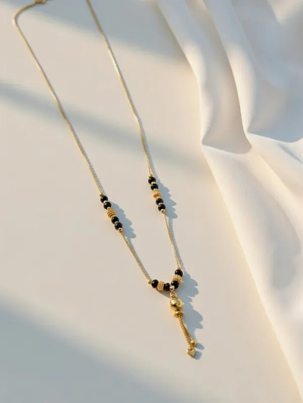 Modern_Traditional_Gold-Toned_Mangalsutra_Necklace