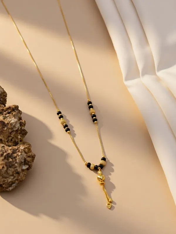 Modern_Traditional_Gold-Toned_Mangalsutra_Necklace